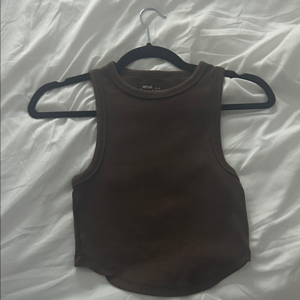 Aerie Brown Tank Top